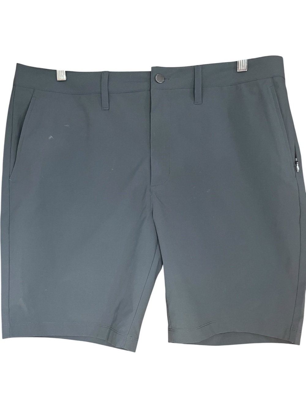 UNTUCKit Traveler Tech Shorts Dark Gray 9”